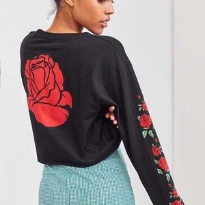 Roses Crop Top